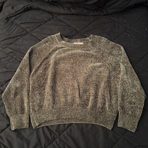 Love Change Green Cropped Sweater